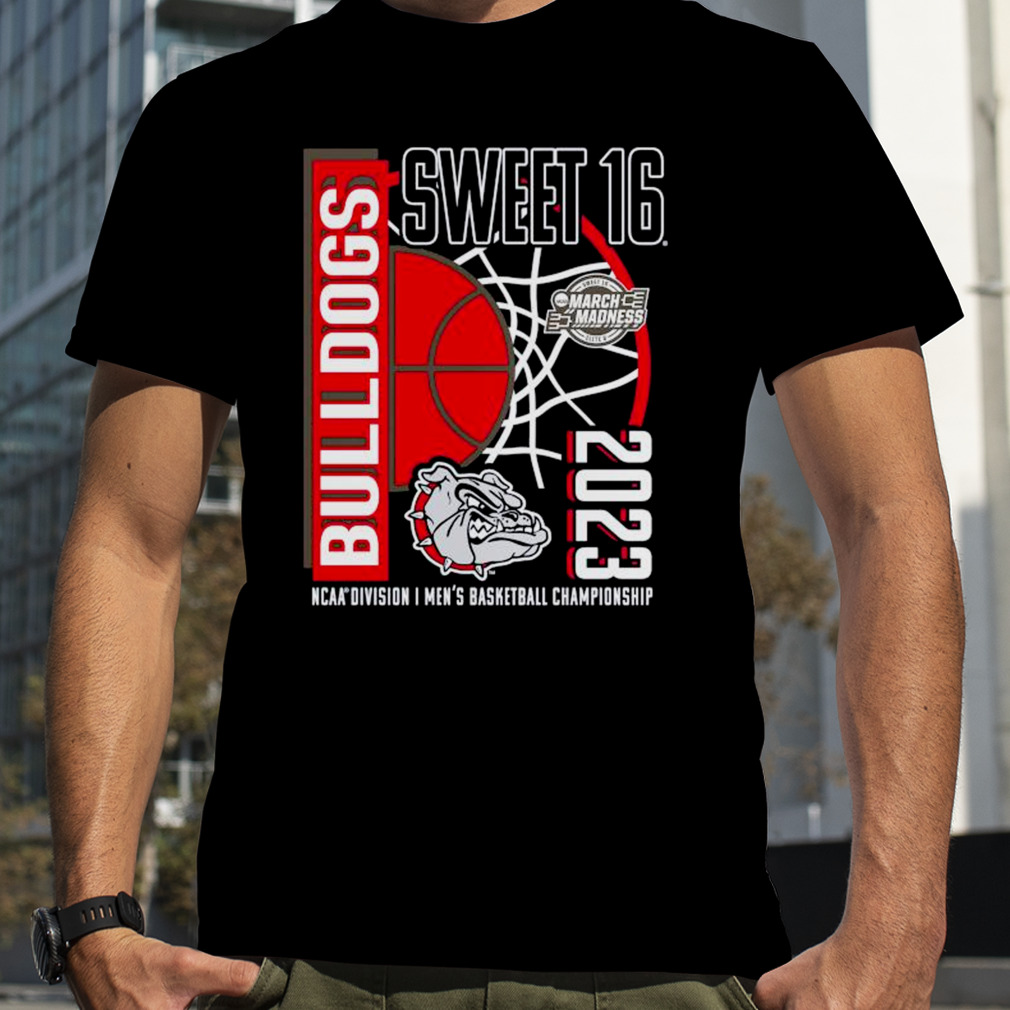 Gonzaga Bulldogs 2023 NCAA Men’s Basketball Tournament March Madness Sweet 16 Shirt