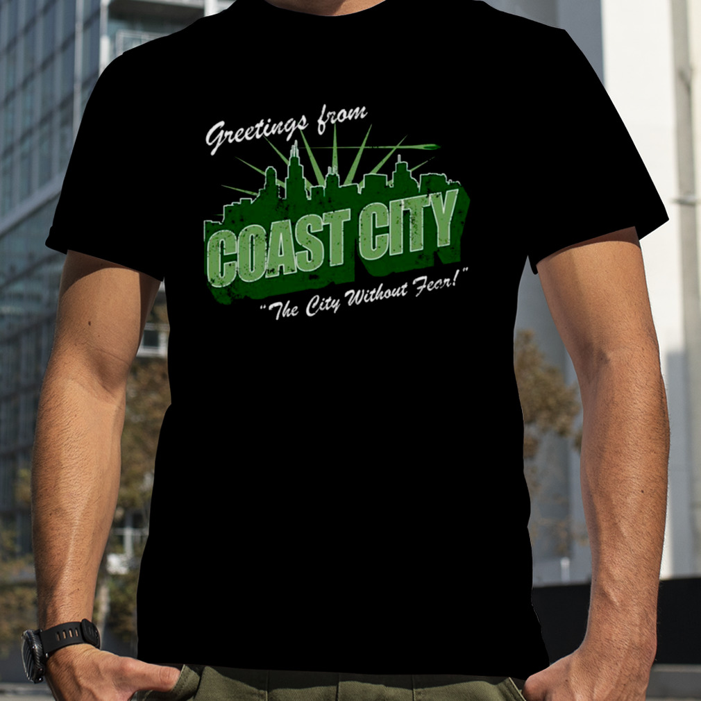 Greetings From Coast City Dc Comic shirt