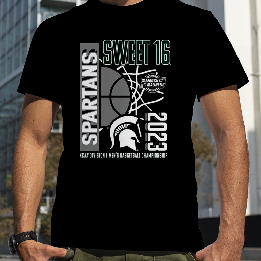 Michigan State Spartans Sweet Sixteen 2023 NCAA Men’s Basketball Championship Shirt