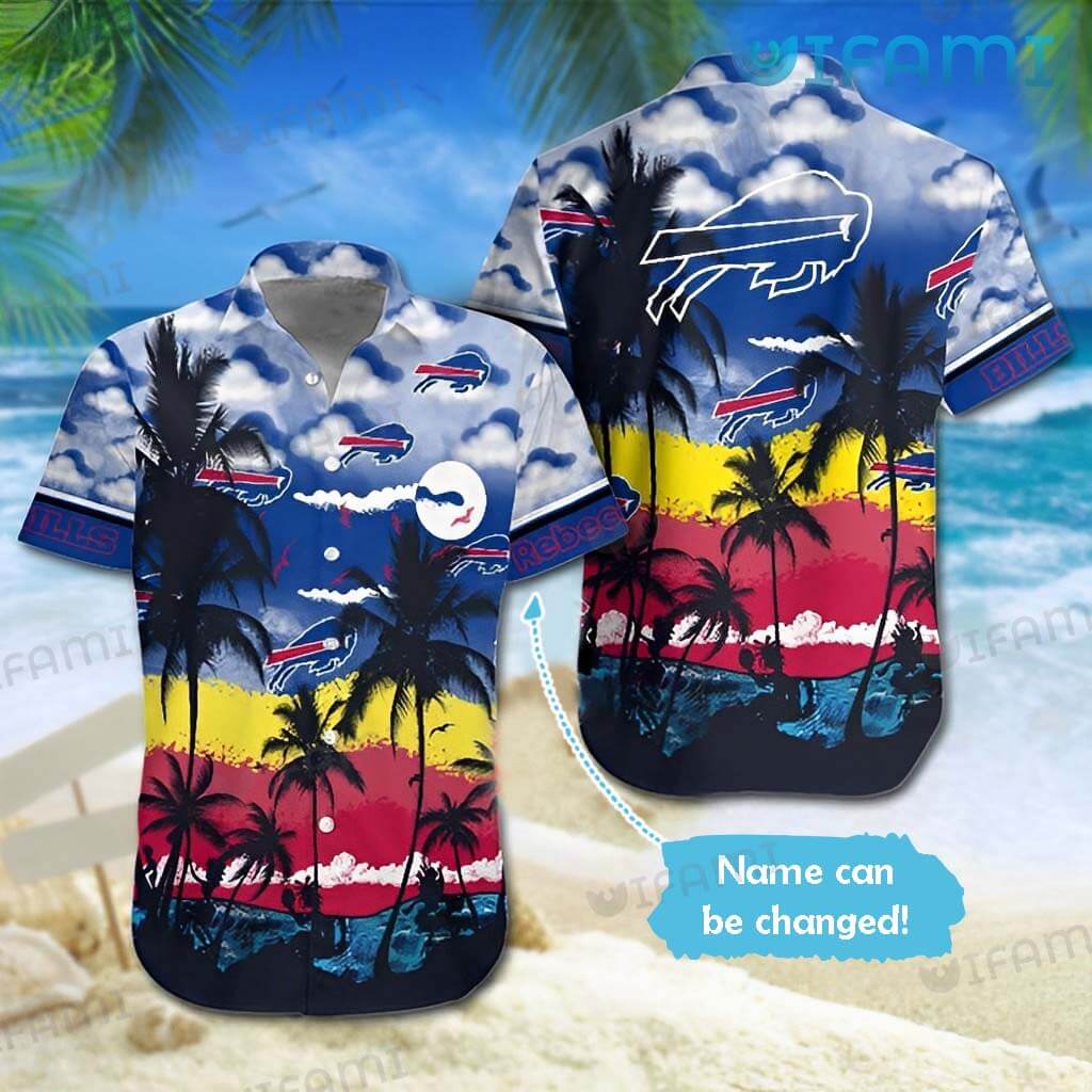 Buffalo Bills Hawaiian Shirt Cloud Coconut Custom Buffalo Bills Gift