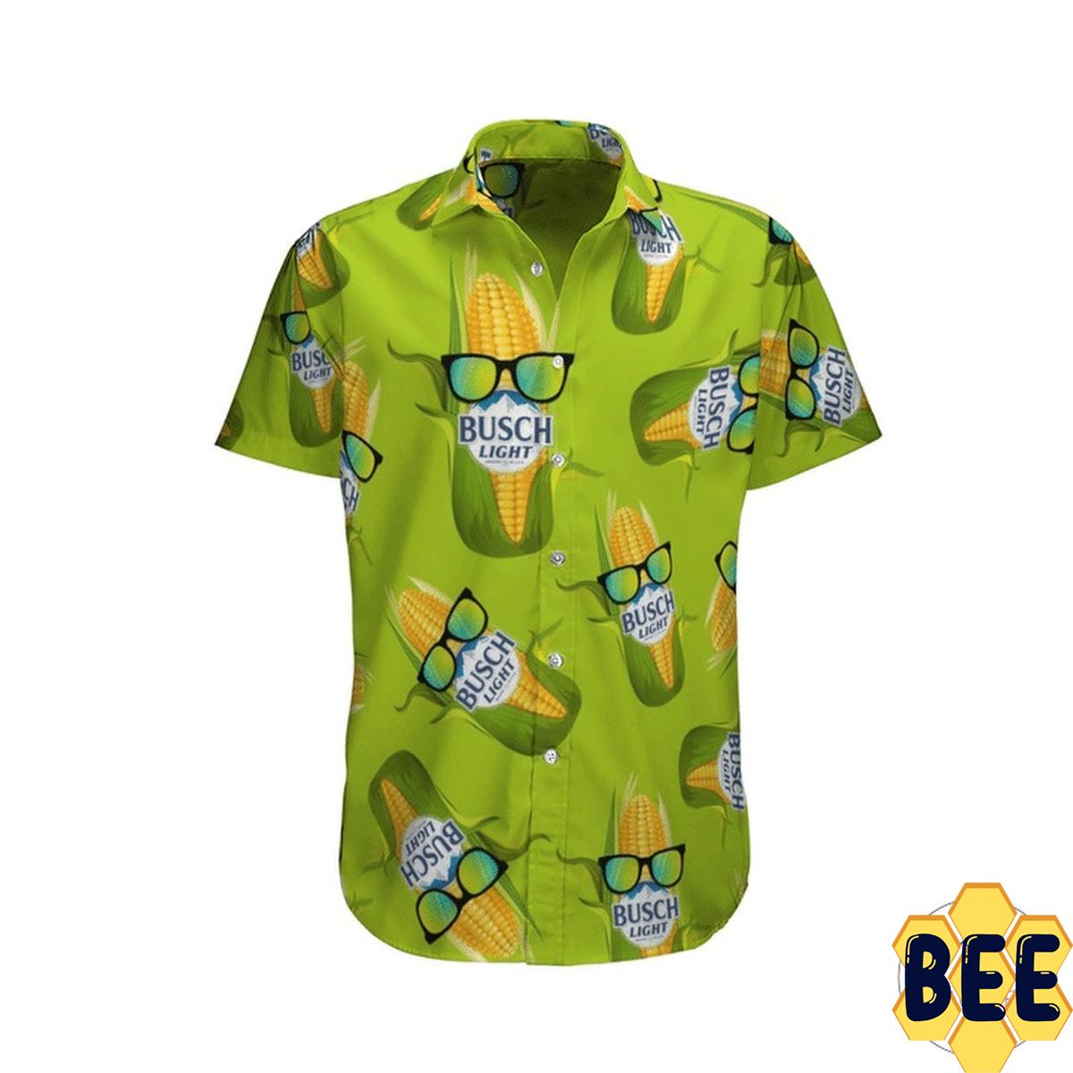Busch Light Corn Trending Hawaiian Shirt-1