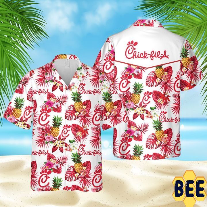 Chick Fill A Aloha Trending Hawaiian Shirt-1