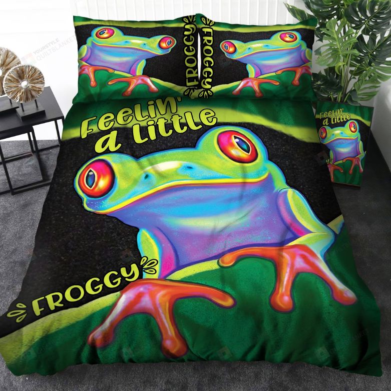 Frog Feelin A Little Froggy Bedding Sets