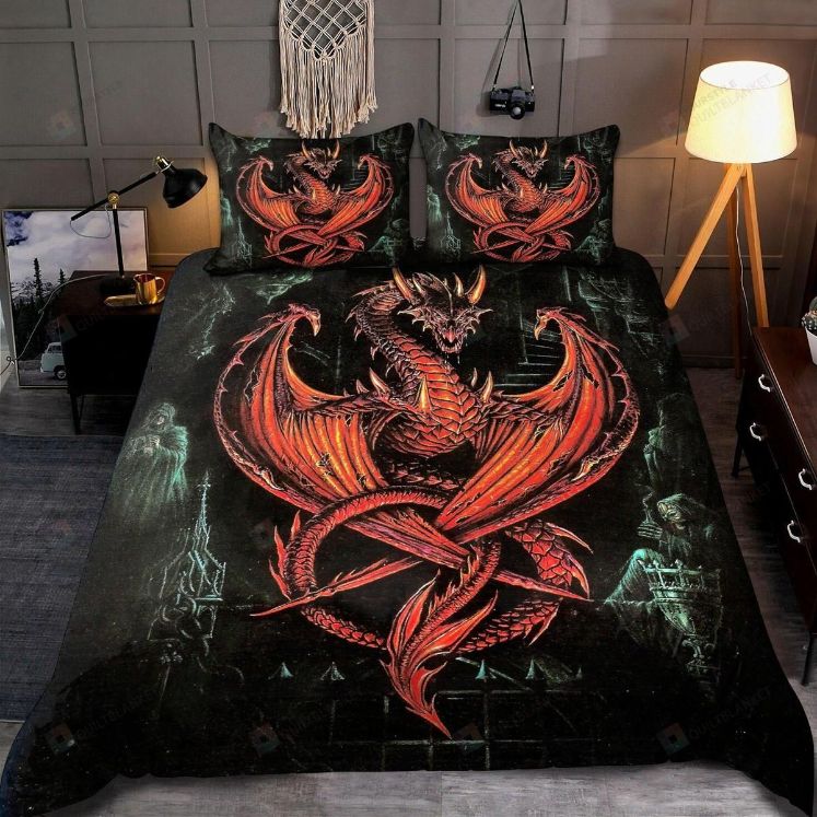 Gothic Dragon Bedding Set