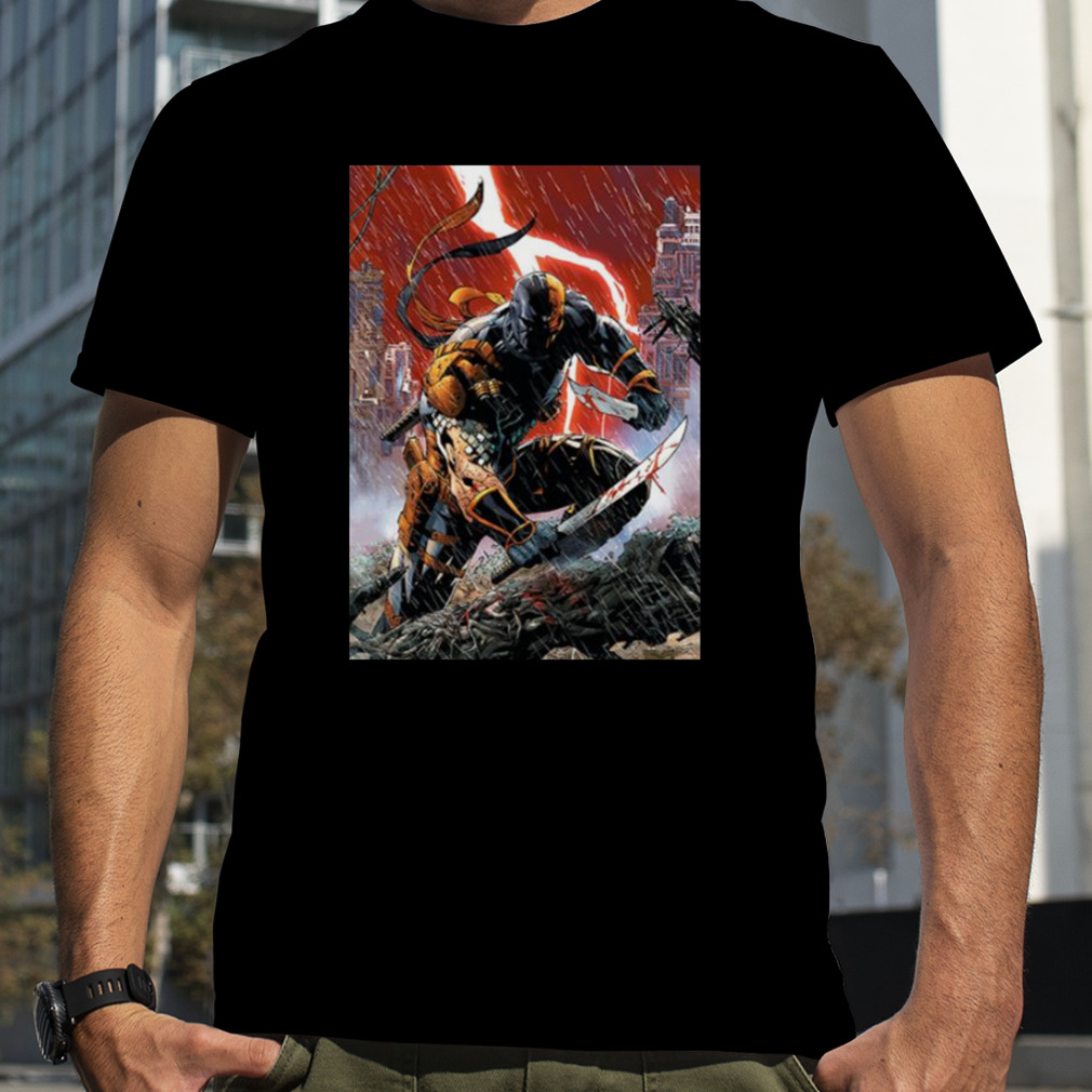 Graphic Of Deathstroke Comic Dc shirt