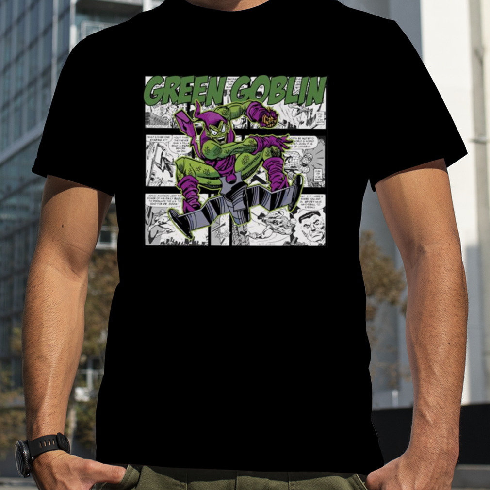 Green Goblin Marvel Villain shirt