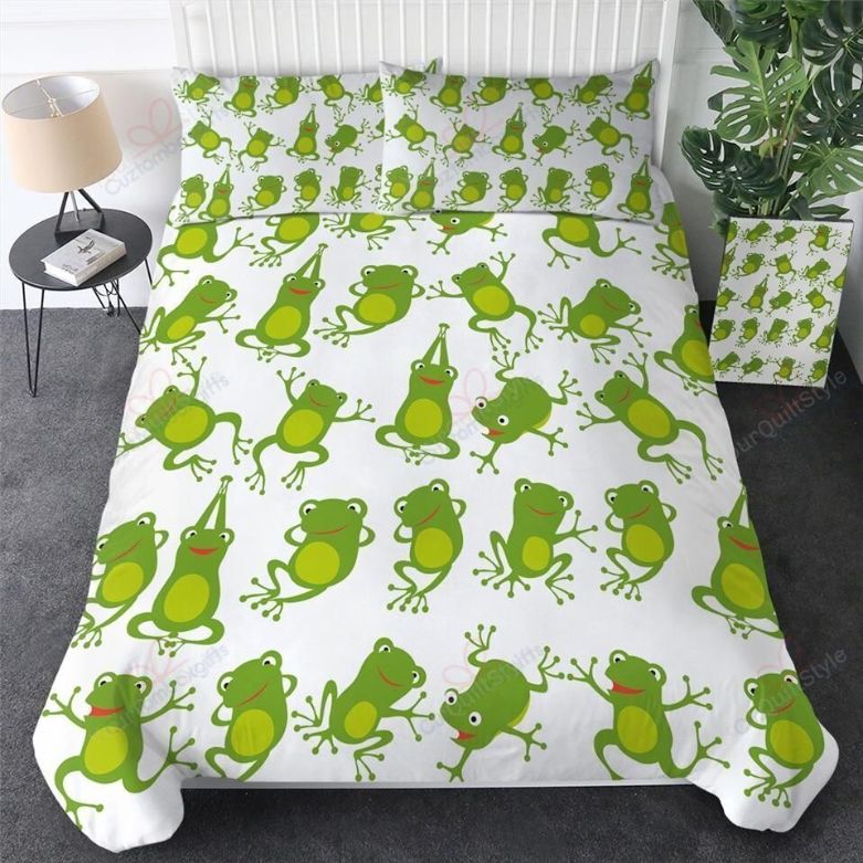 Groovy Frog Bedding Set