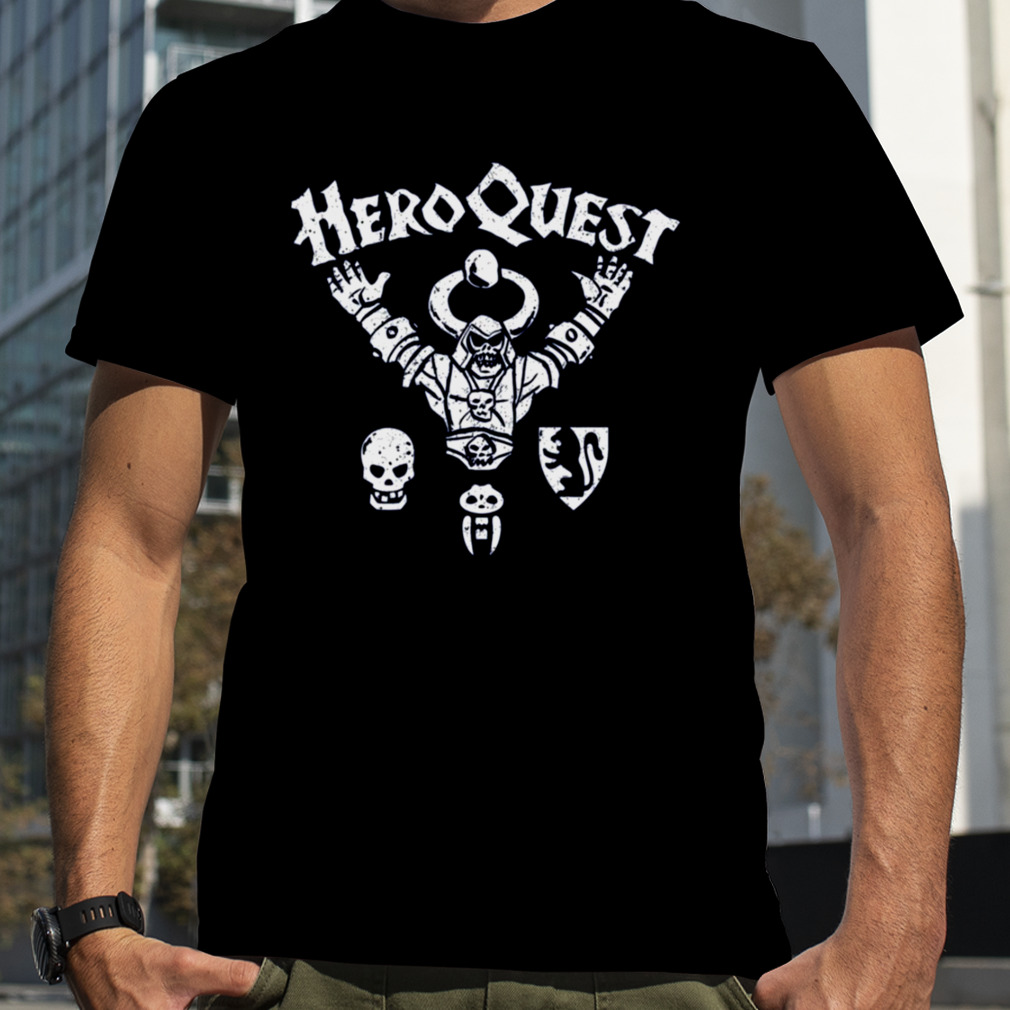 Heroquest White Logo shirt