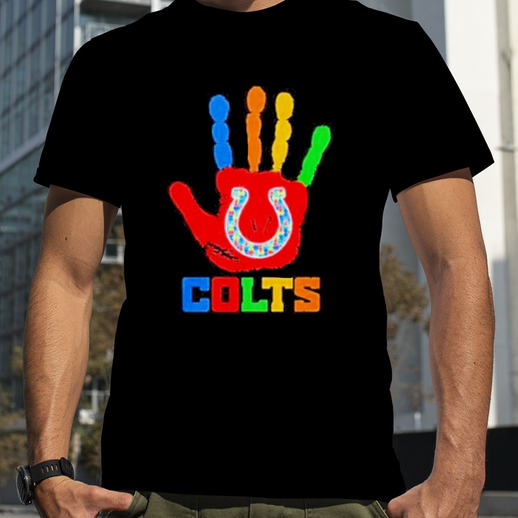 Indianapolis Colts Hand Autism 2023 shirt