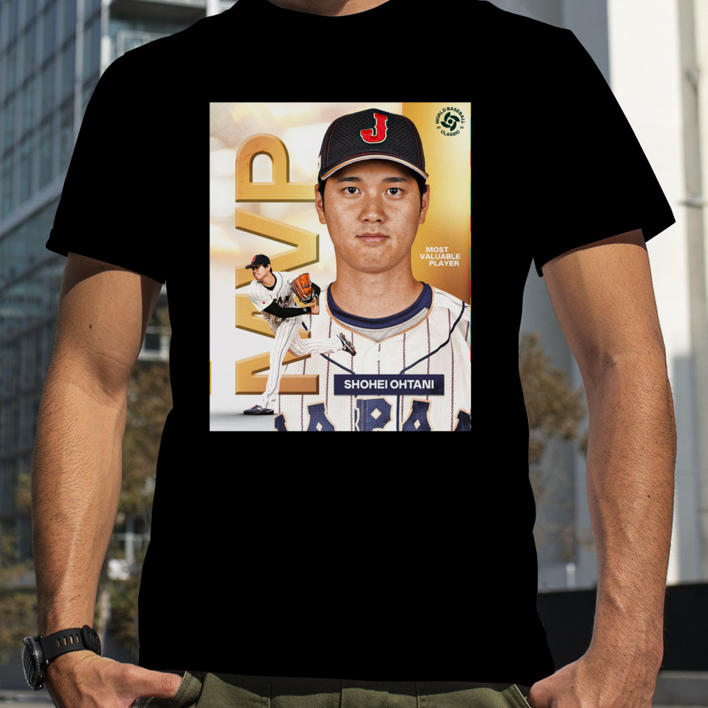 MVP Shohei Ohtani Japan Baseball 2023 World Baseball Classic champions shirt
