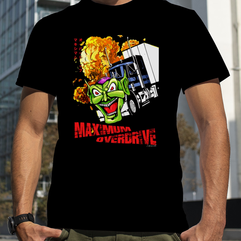 Maximum Overdrive Marvel Villain Green Golbin shirt