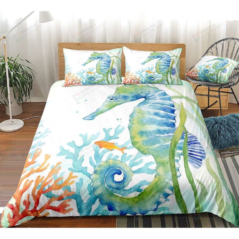 Ocean Seahorse Bedding Sets