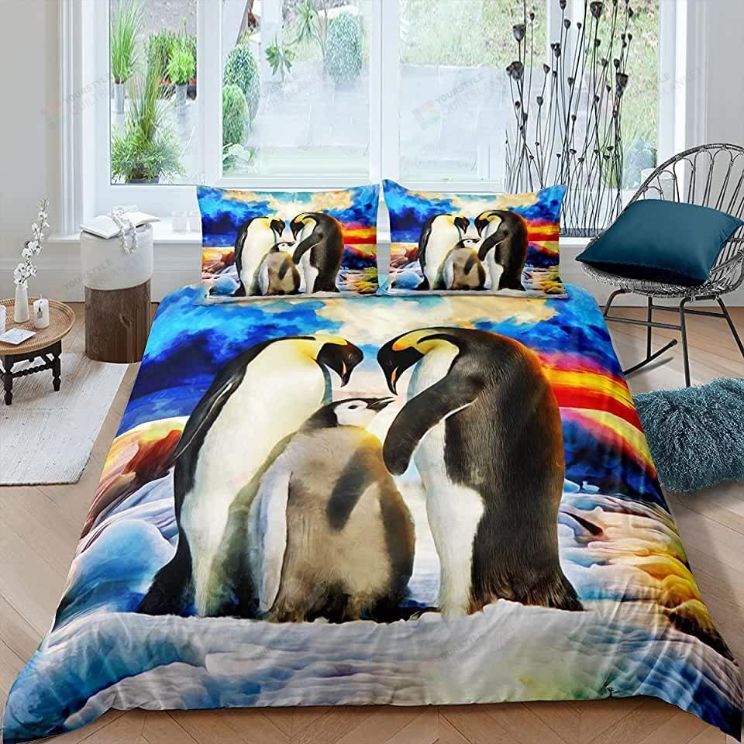 Penguin Family Cute Bedding Sets