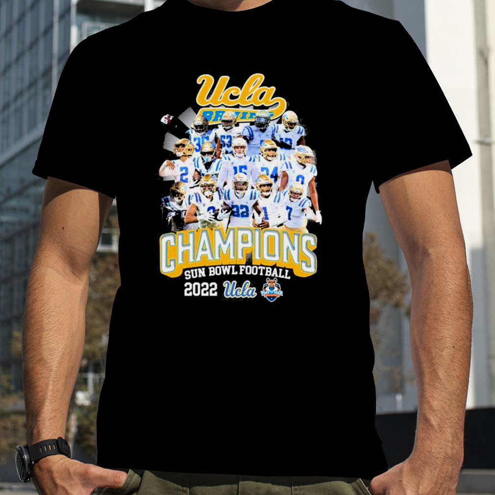 Ucla Bruins Team Sport Champions Sun Bowl Football 2023 Shirt