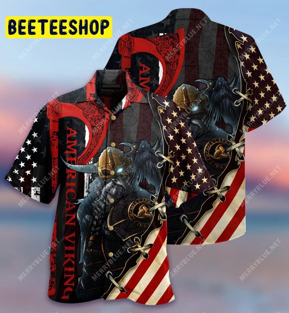 American Viking Trending Hawaiian Shirt-1
