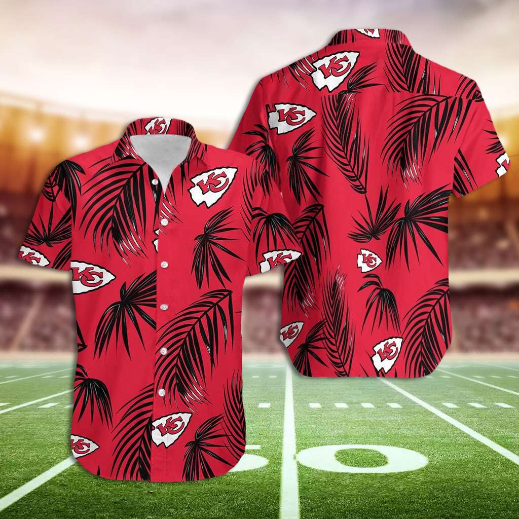 Andy Reid Hawaiian Shirt Kansas City Chiefs Flower Short Sleeve Hawaiian Shirt