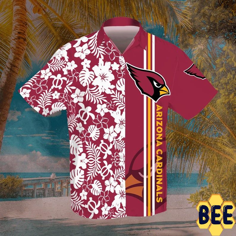 Arizona Cardinals Football Team Beach Trending Hawaiian Shirt-1