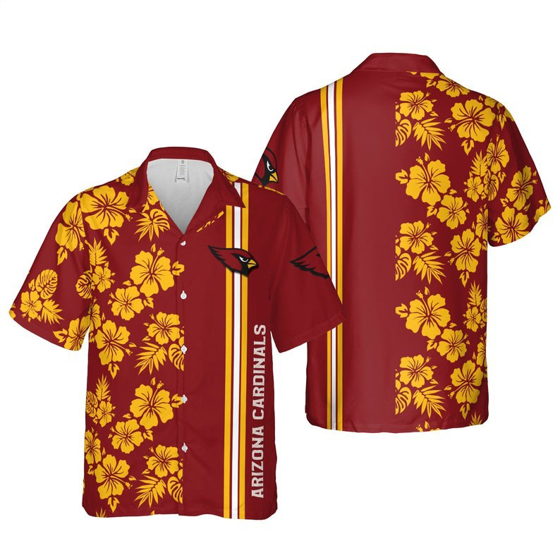 Arizona Cardinals Nfl Phoenix Hawaii Floral Shirt For Fans-1