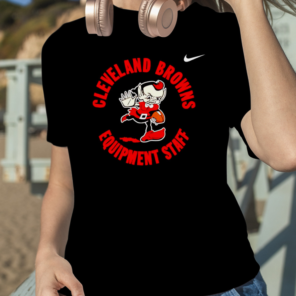 Cleveland Browns Equipment Staff Nike Shirt - Freedomdesign