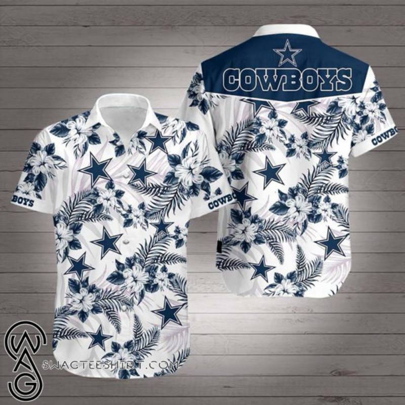 Dallas Cowboys Team Hawaiian Shirt For Fans-1