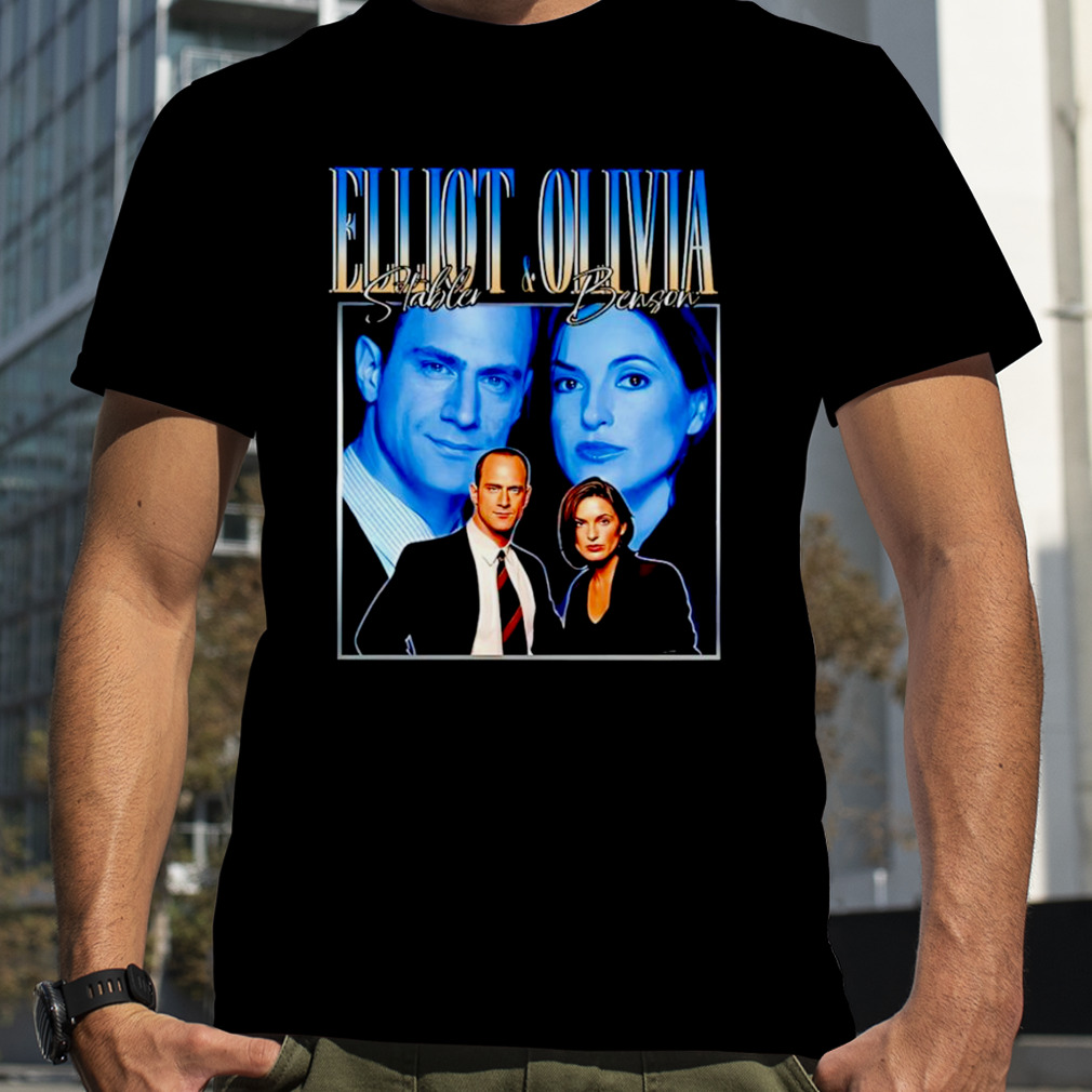 Elliot Stabler and Olivia Benson shirt
