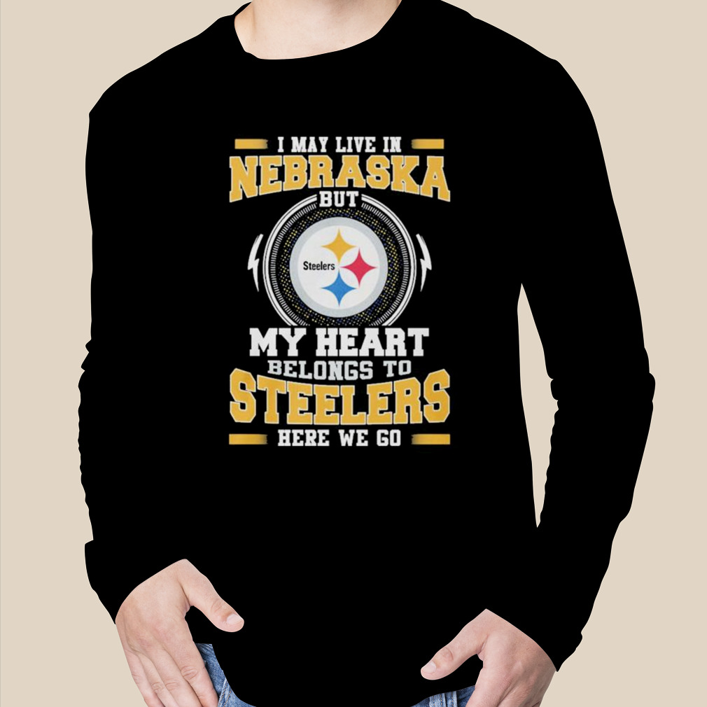 3D Pittsburgh steelers Hoodie Here We Go Mens Womens