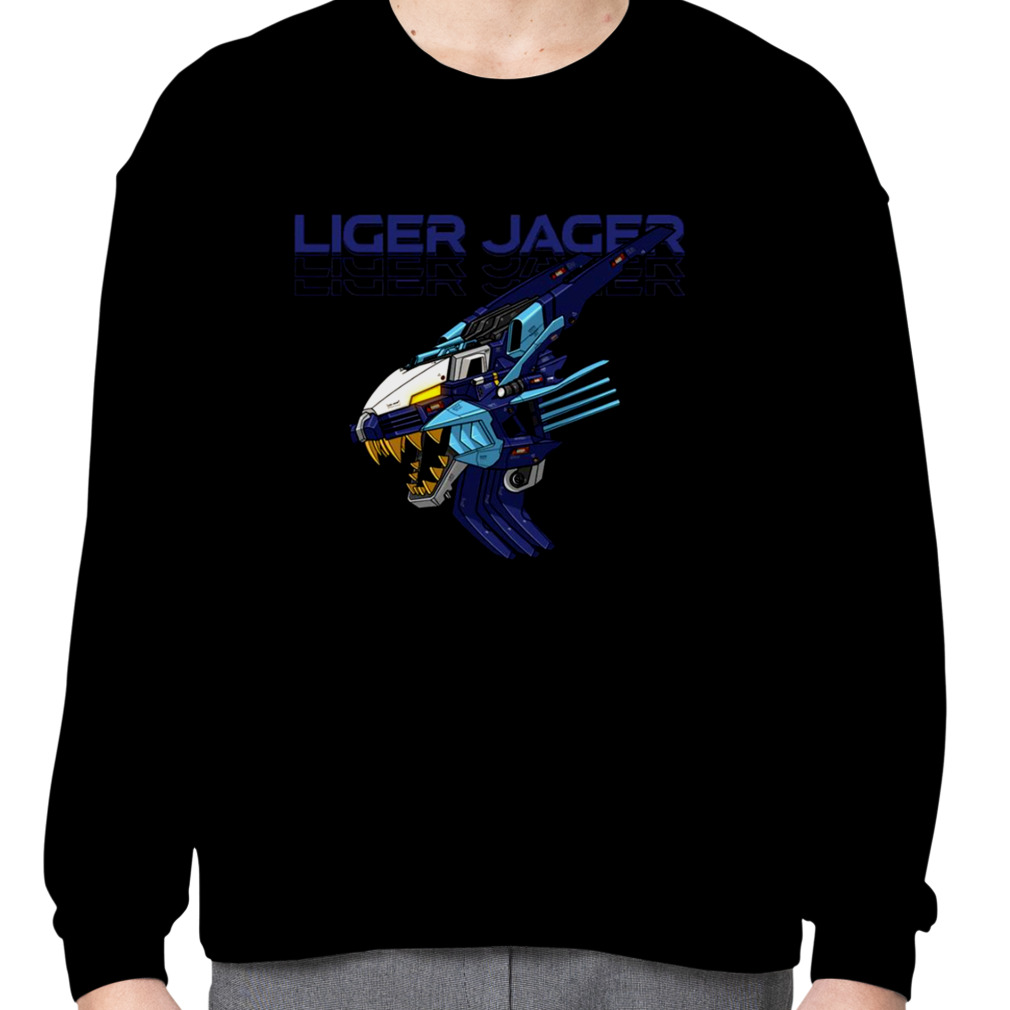 Zoids Liger Jager With Urban Graphic Design shirt