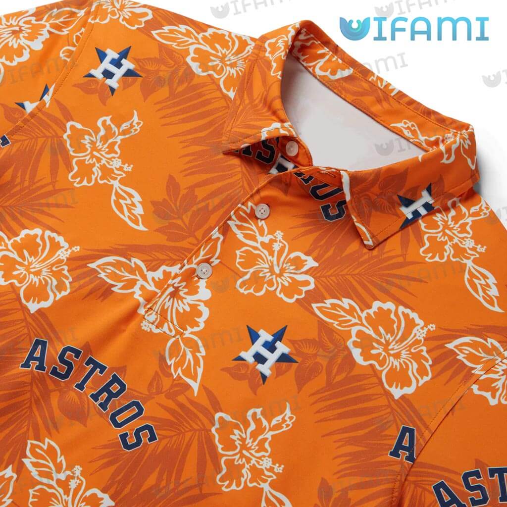 Houston Astros Team Hibiscus Pattern Aloha Hawaiian Shirt Summer