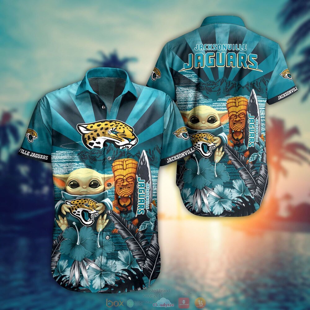 Jacksonville Jaguars Nfl All Over Printed 3D Shirt For Fans