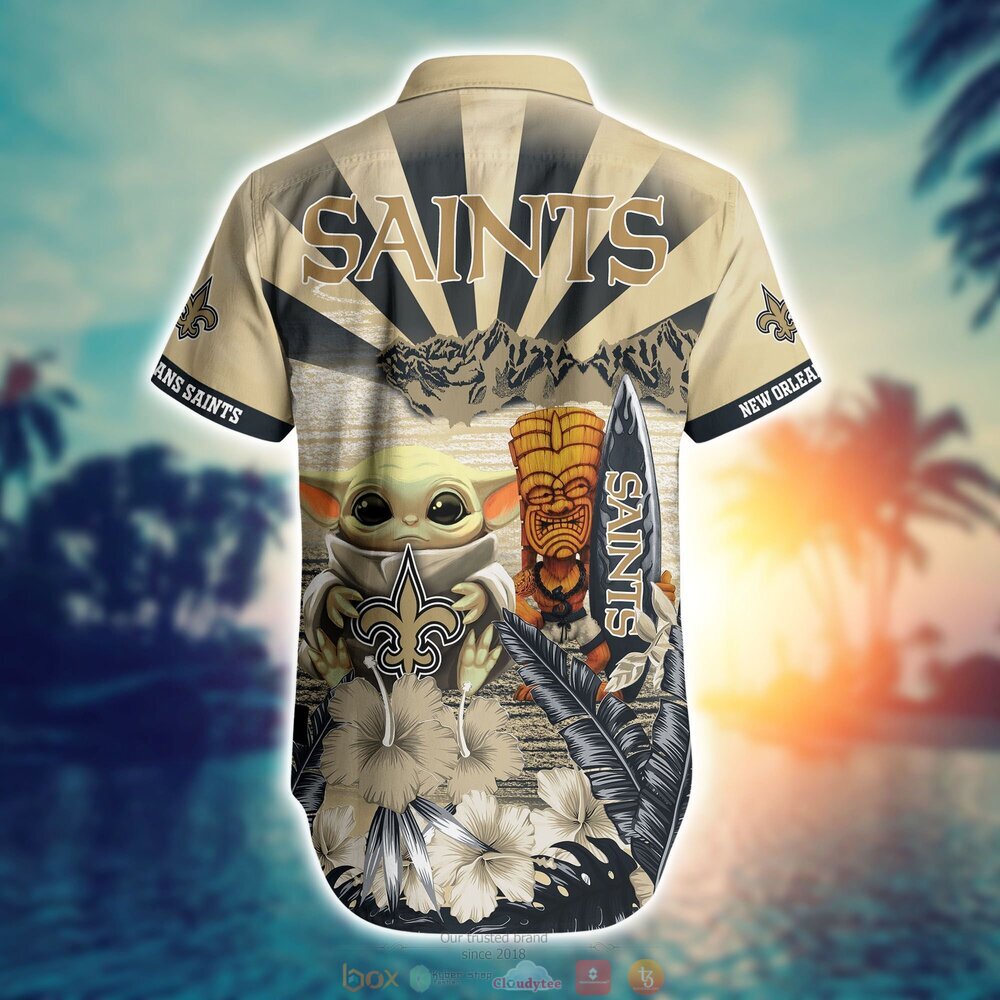 New Orleans Saints Vintage Hawaiian Shirt For Sport Fans