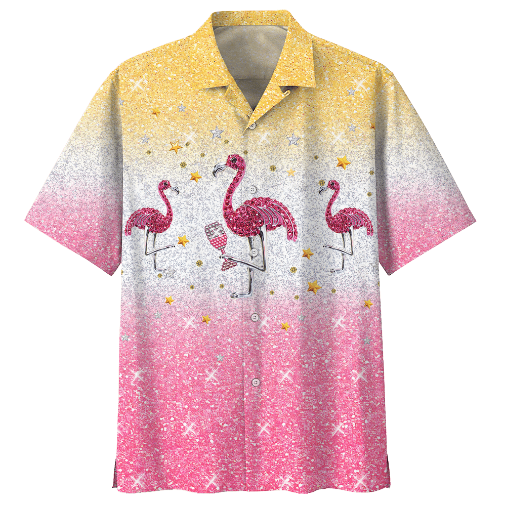 Flamingo  Pink Awesome Design Unisex Hawaiian Shirt For Men And Women Dhc17063839