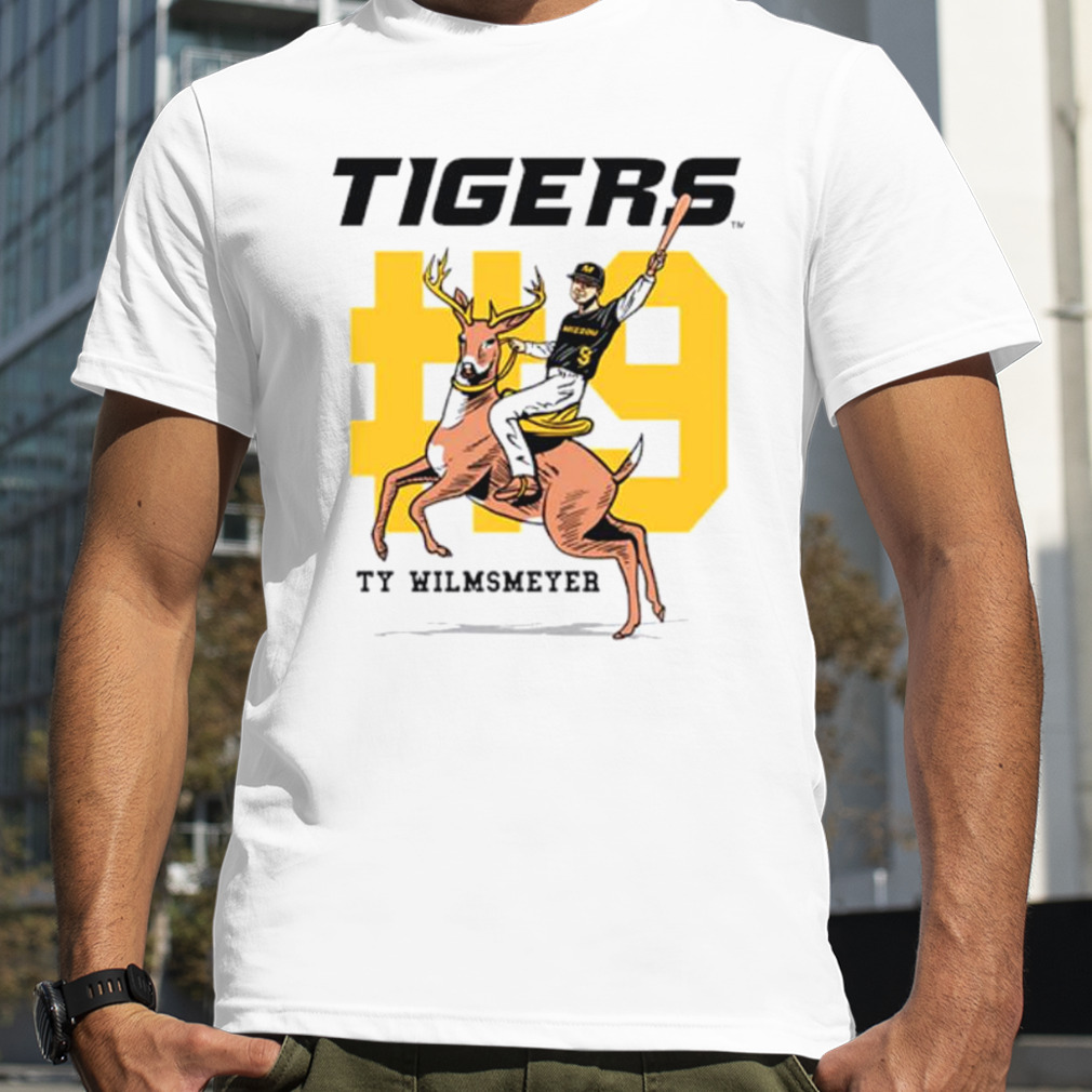 Ty Wilmsmeyer Riding Missouri NCAA Baseball shirt