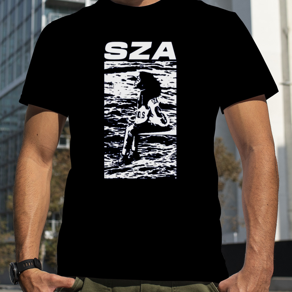 White Art Design Sos By Sza shirt