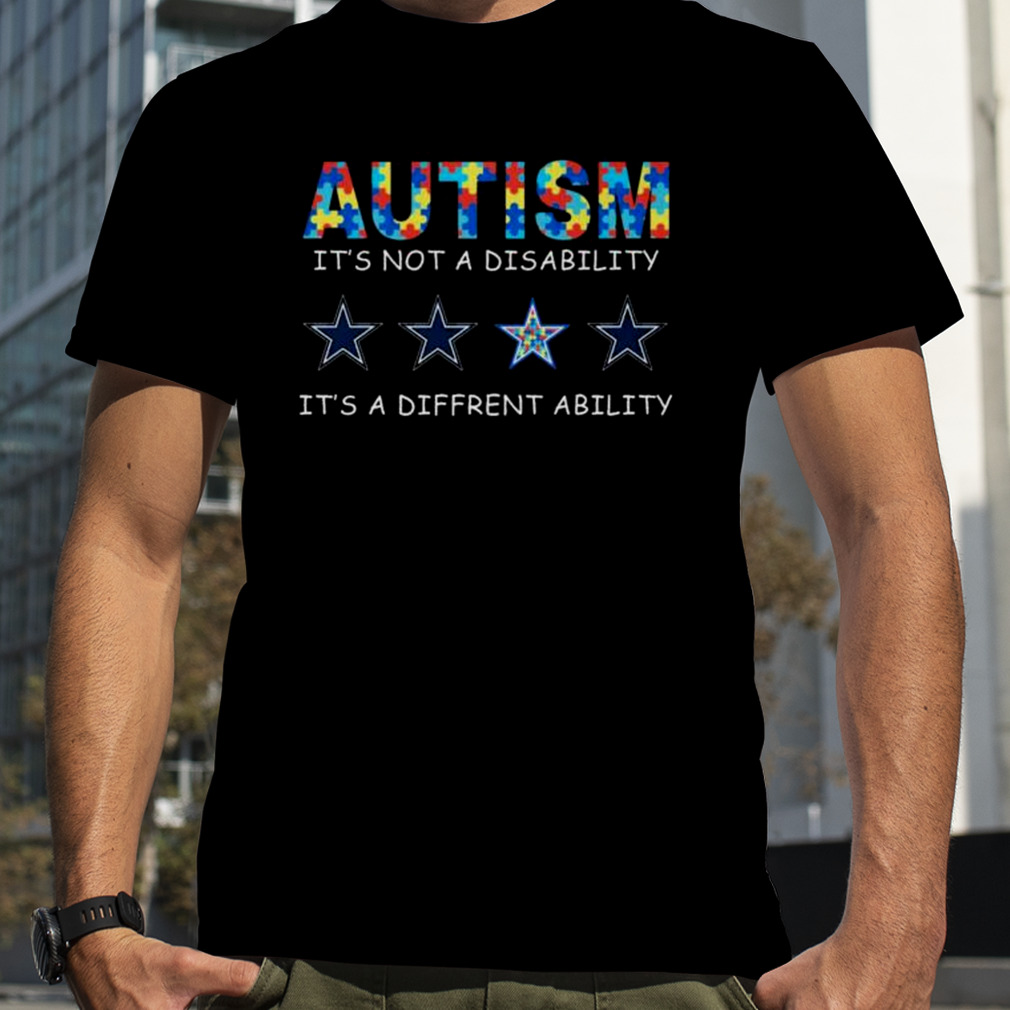 Dallas Cowboys autism it's not a disability it's a different