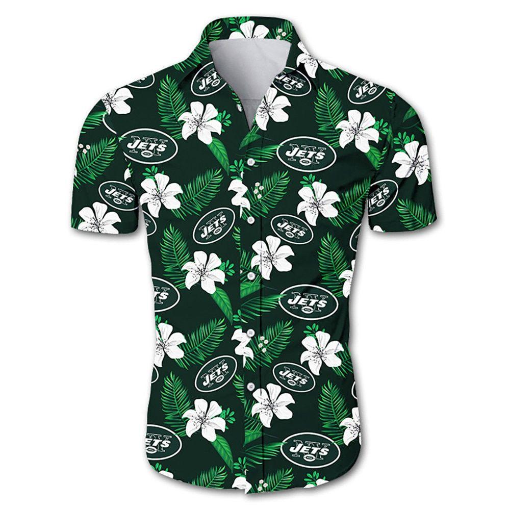 Hawaiian Shirt New York Jets For Cool Fans-1