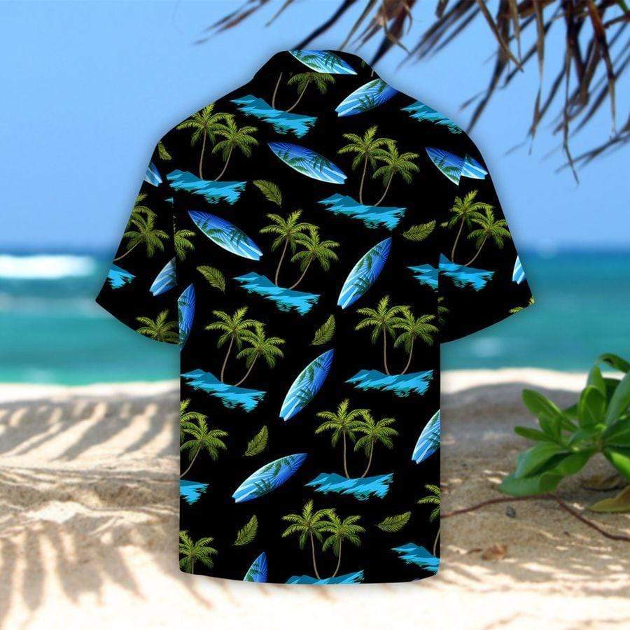 Hawaiian Shirts Skull Coconut Island Hibicus