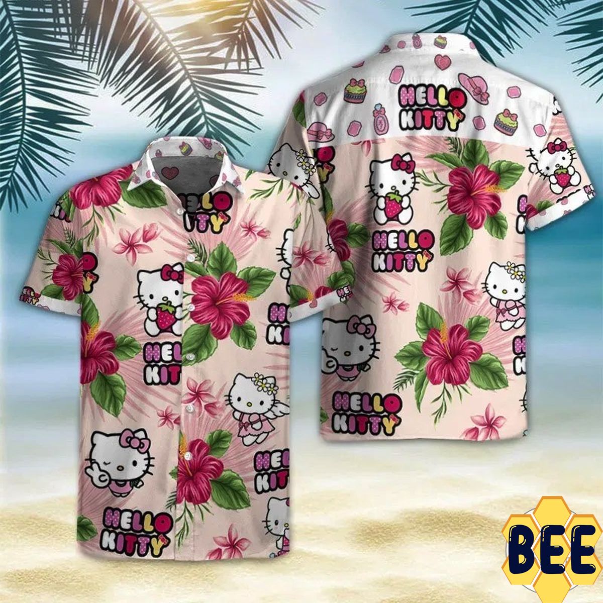 Hello Kitty Trending Hawaiian Shirt-1