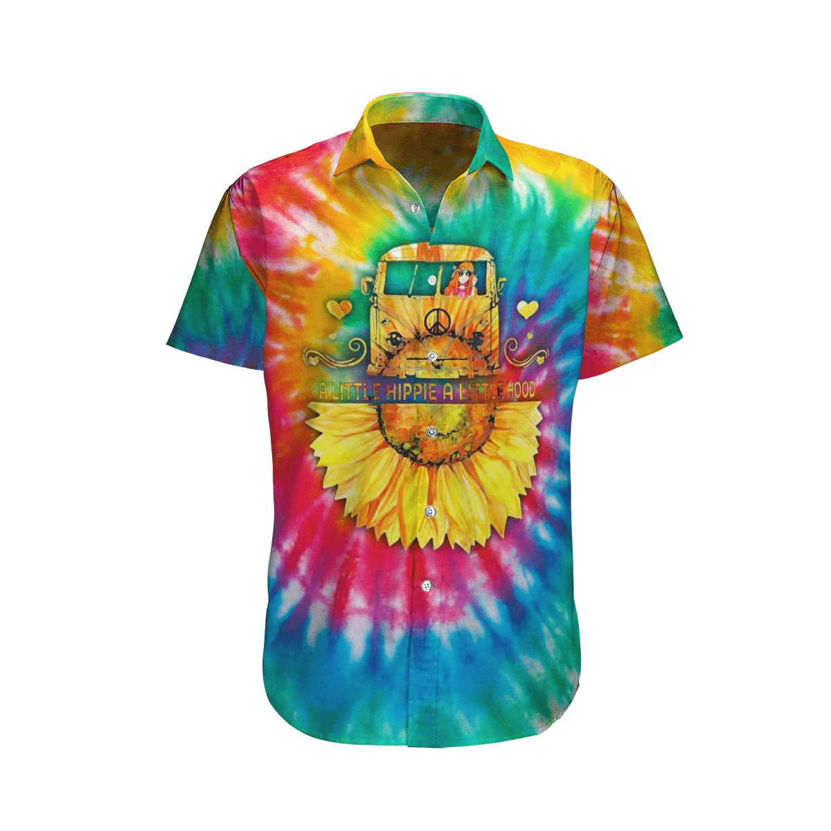 Hippie   Colorful Unique Design Unisex Hawaiian Shirt For Men And Women Dhc17063539