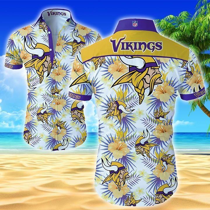 Vikings Hawaiian Shirt  Minnesota Vikings Hawaiian Shirt