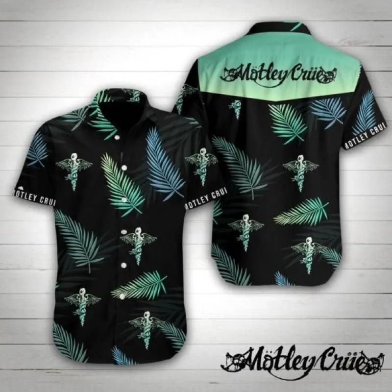Motley Crue Hawaiian Shirt Tropical This Trends Summer For Men Women