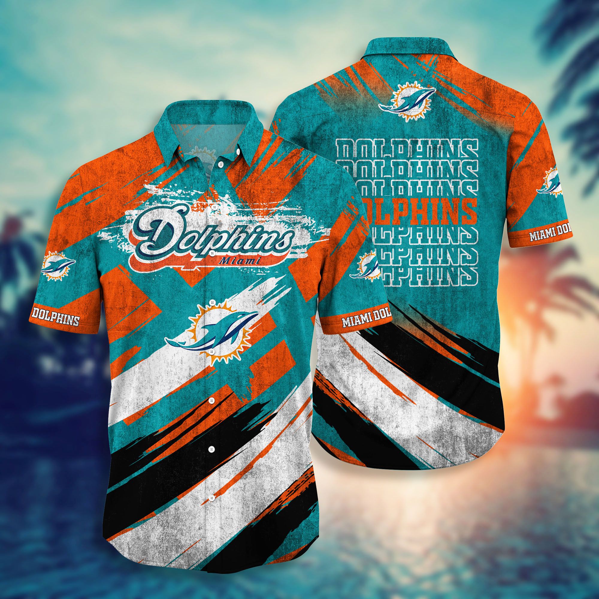 Miami Dolphins NFL & Short Summer 3D Hawaiian Shirt – Teepital – Everyday  New Aesthetic Designs