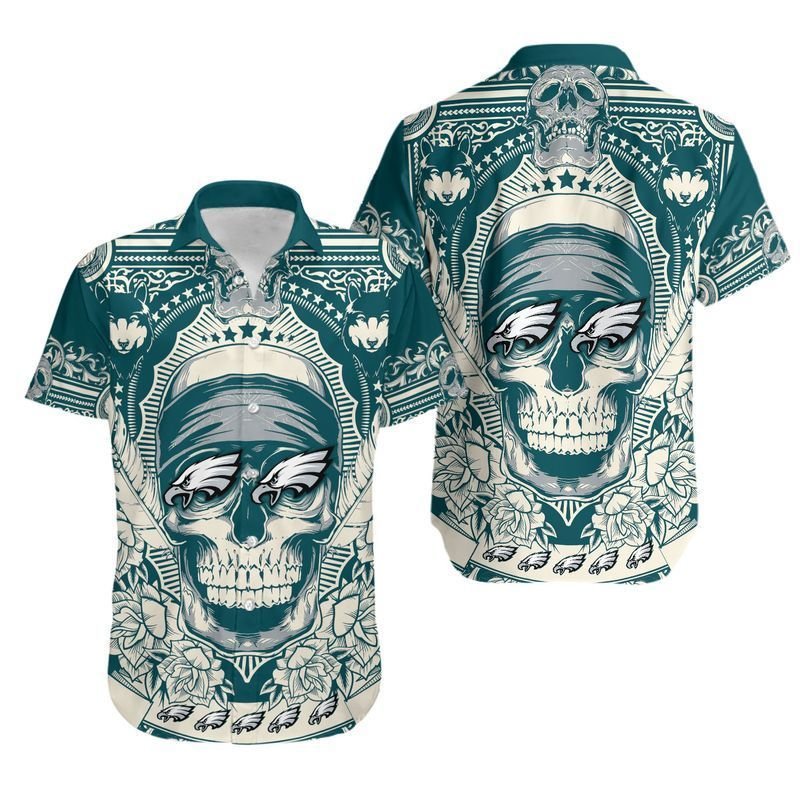 Eagles skull hotsell t shirt