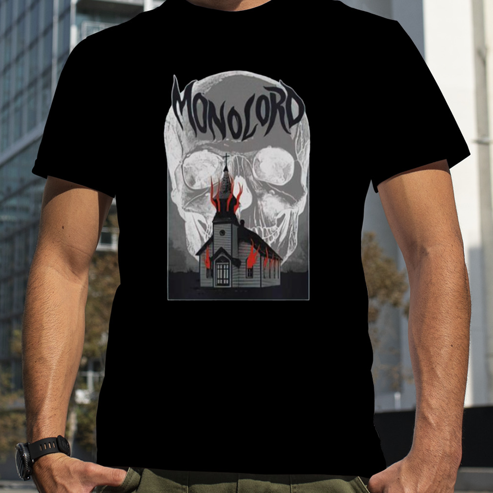 White Horror House Monolord shirt