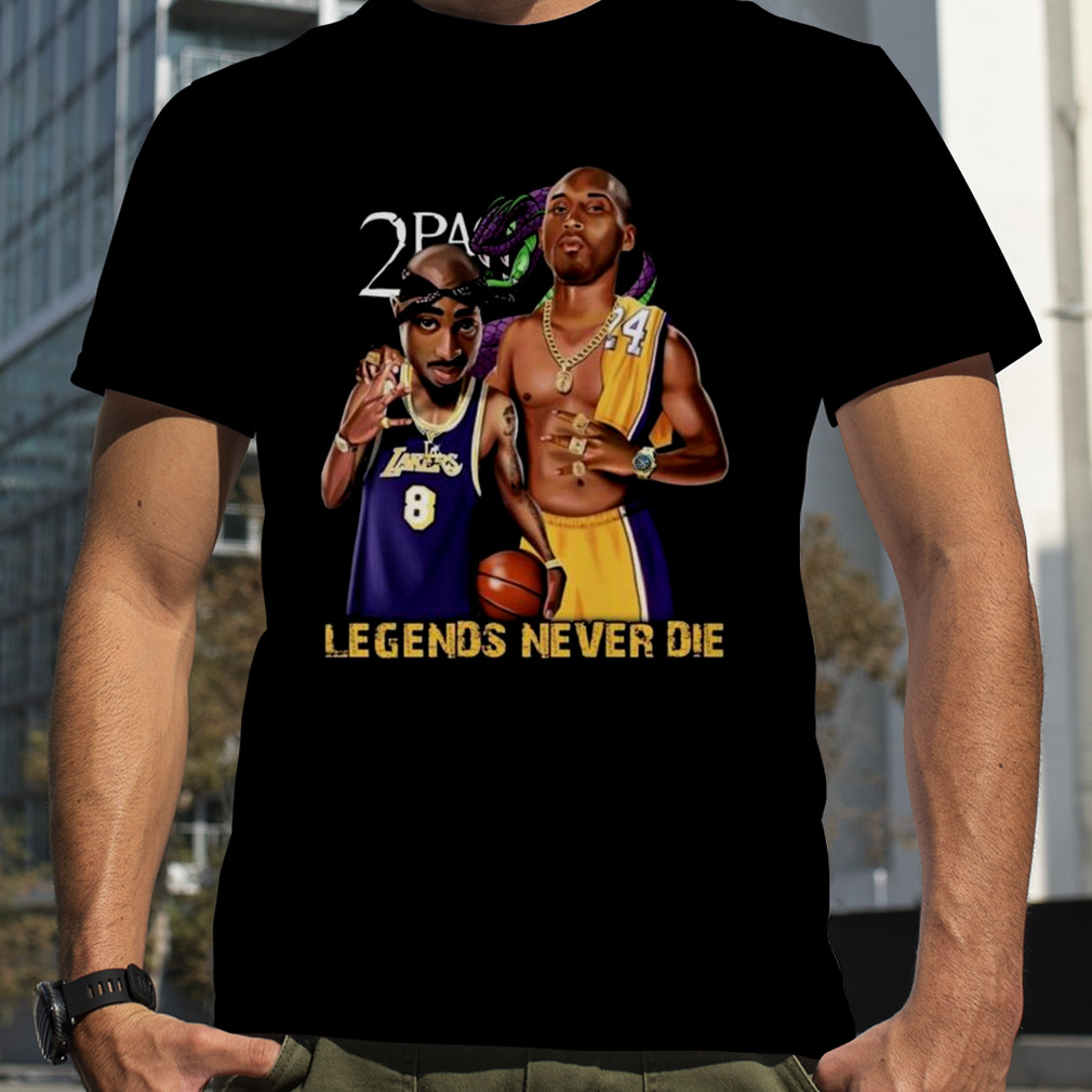 2Pac Remember Me Kobe Bryant Lakers Legends Never Die Shirt