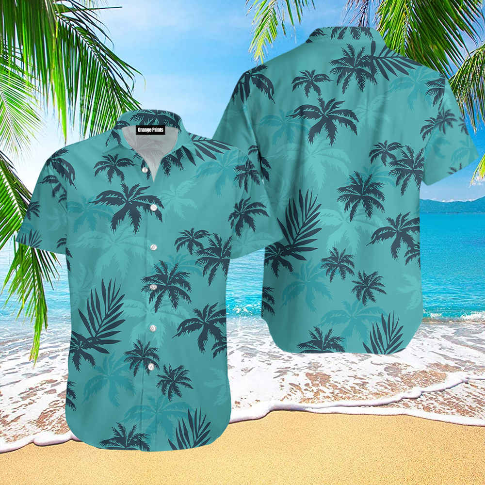 Palm Trees Tropical Hawaiian Shirt