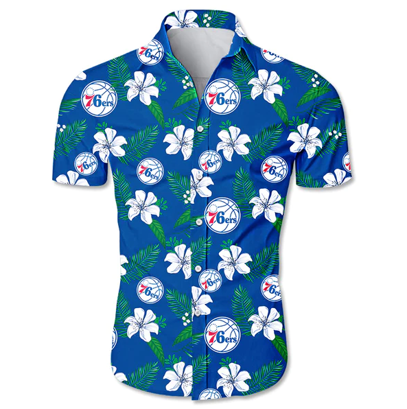 Philadelphia 76ers Hawaiian Shirt