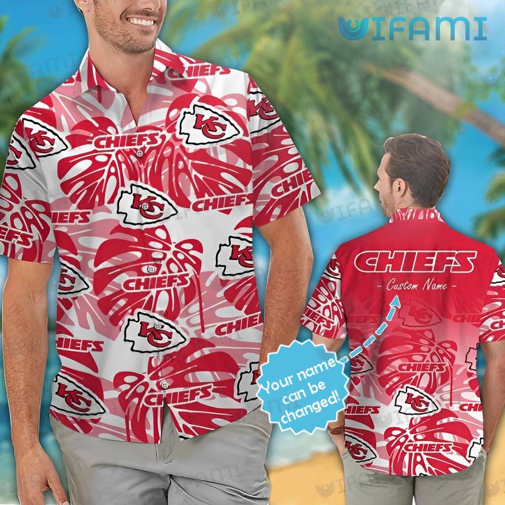 Kansas City Chiefs Hawaiian Shirt NFL Football Custom Name For Men Women  Gift For Real Fans - Freedomdesign