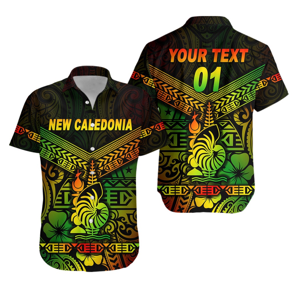 Custom Personalised New Caledonia Hawaiian Shirt