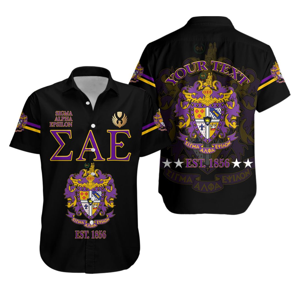 Custom Personalised Sigma Alpha Epsilon Sae Hawaiian Shirt