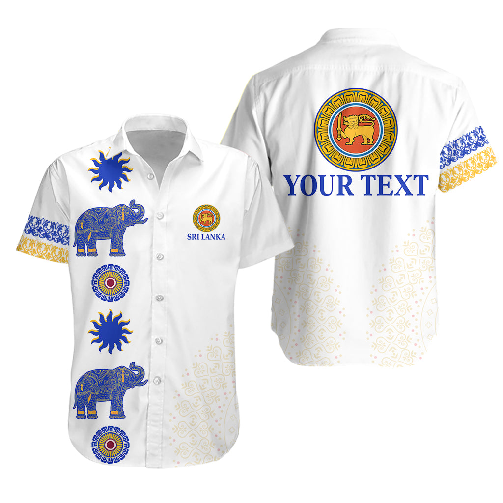 Custom Personalised Sri Lanka Hawaiian Shirt T